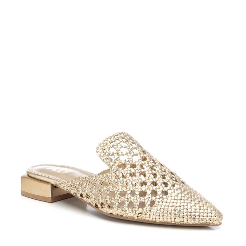 XTI Sandali da donna Oro effetto metallico 143795