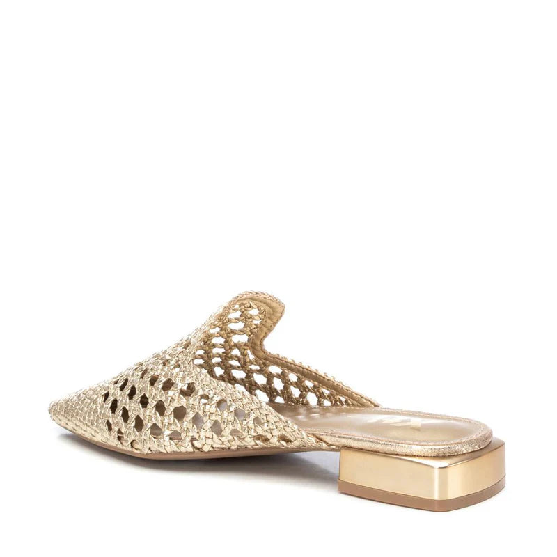 XTI Sandali da donna Oro effetto metallico 143795