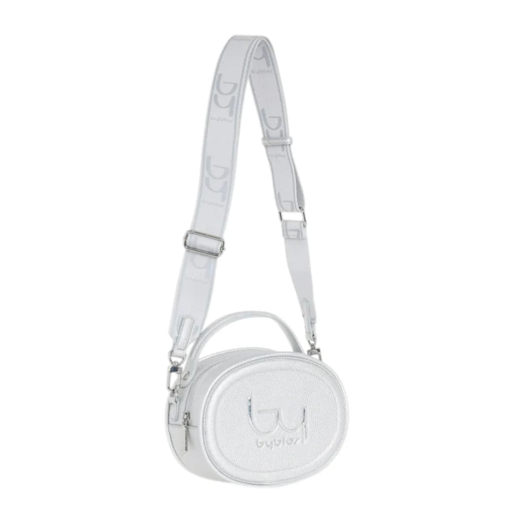 Byblos Borsa a Mano Rotonda Donna Argento con Tracolla BYBS92B01