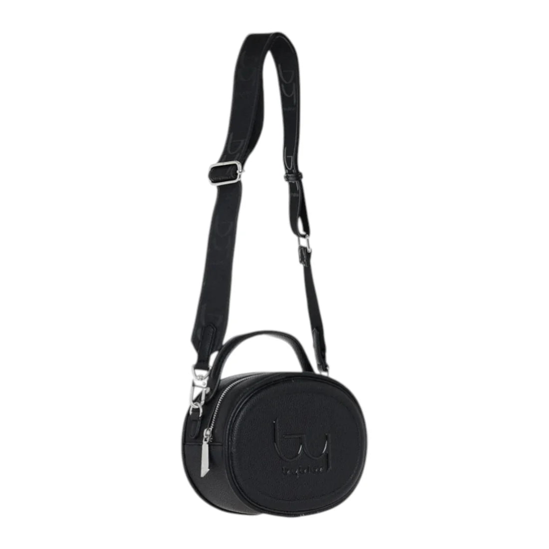 Byblos Borsa a Mano Rotonda Nera Donna con Tracolla BYBS92B01