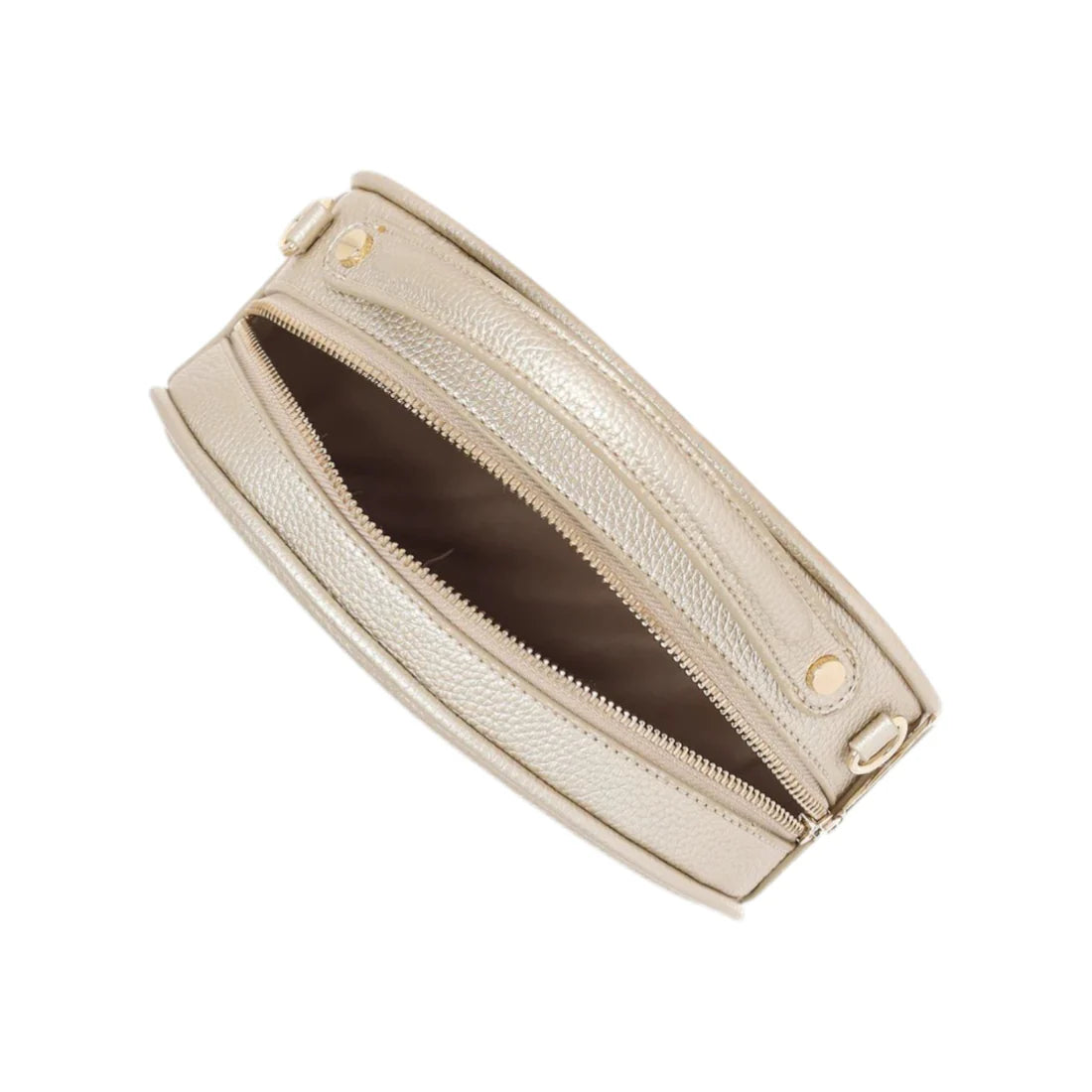 Byblos Borsa a Mano Rotonda Oro Donna con Tracolla BYBS92B01