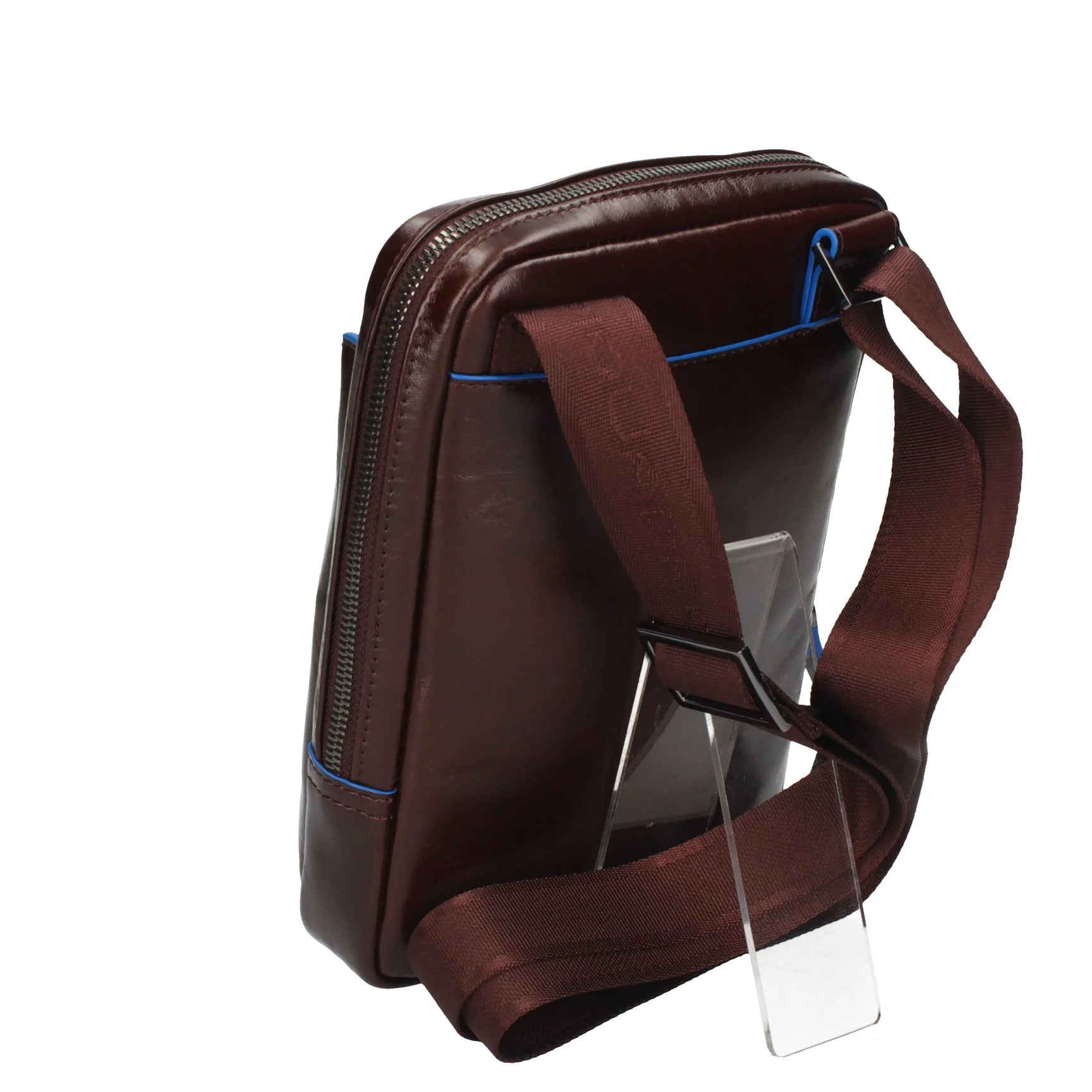 Piquadro Borsello in pelle Linea Blue Square testa moro CA3084B2