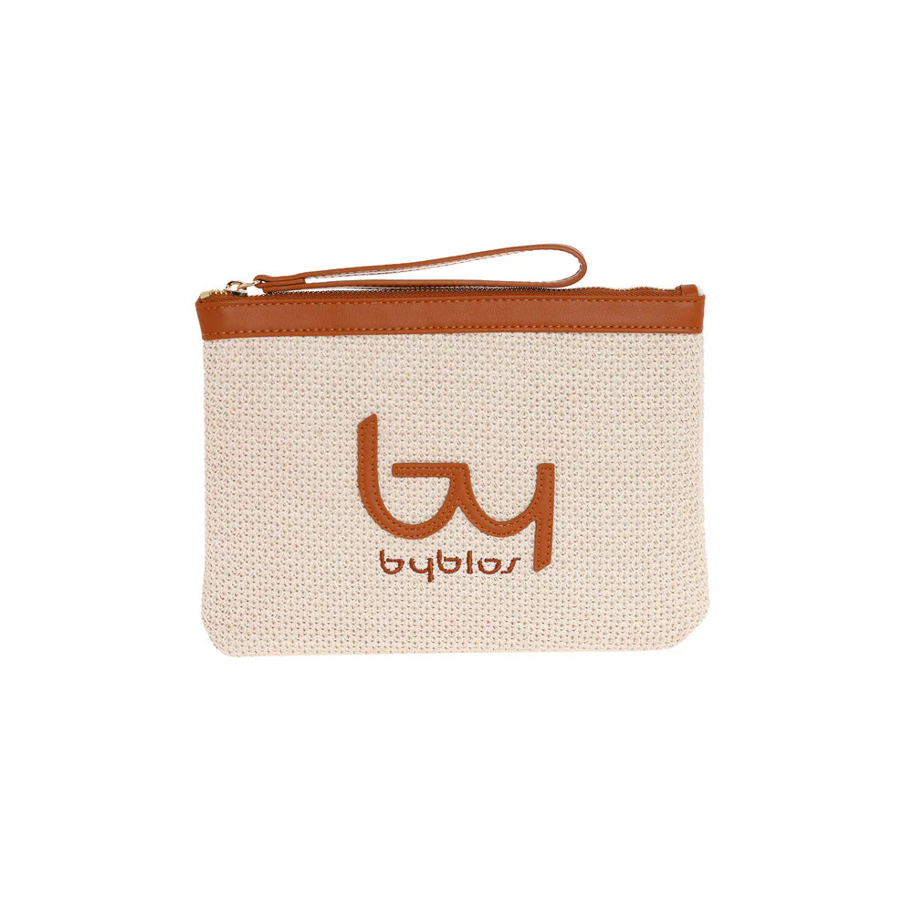 Byblos Seek Borsa Pochette a mano da donna Tan Beige BYBE88B528