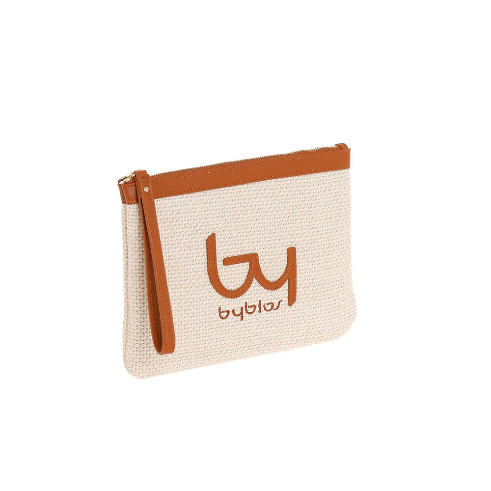 Byblos Seek Borsa Pochette a mano da donna Tan Beige BYBE88B528