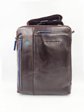 Piquadro Borsello uomo porta iPad in pelle testa moro linea Blue Square CA1816B2