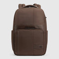 Piquadro Zaino da viaggio porta pc 15,6" tessuto e pelle Marrone CA6239W129