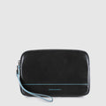 Piquadro pochette uomo in pelle linea Blue Square  nero AC3944B2