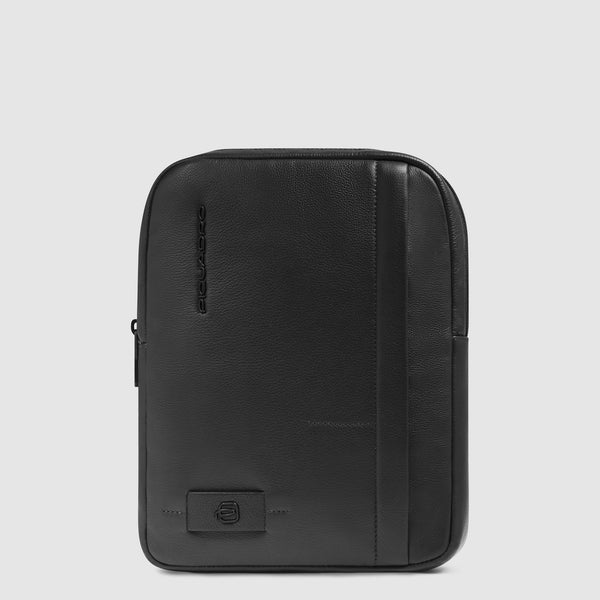 Piquadro borsello uomo nero grande  in pelle porta iPad CA1816W137