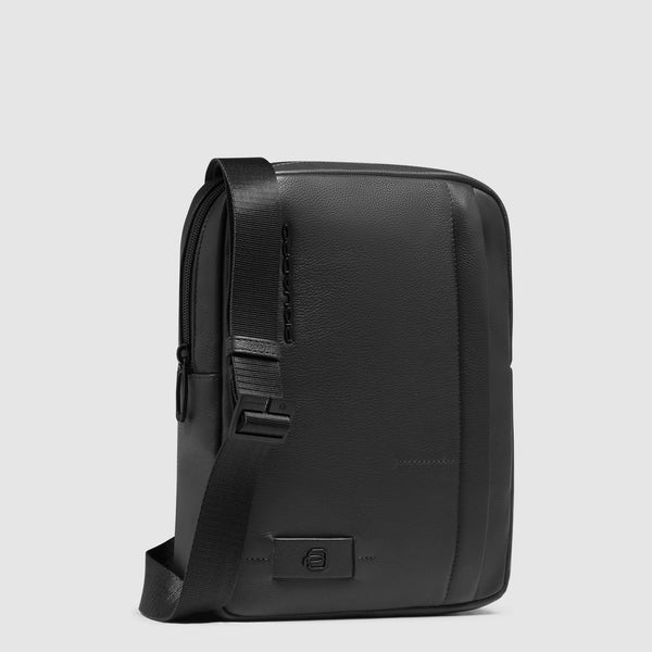 Piquadro borsello uomo nero grande  in pelle porta iPad CA1816W137