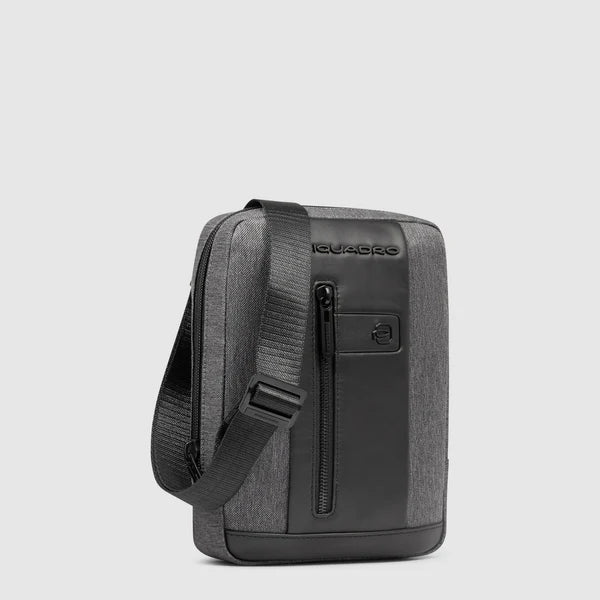 Piquadro Borsello con tasca anteriore porta IPAD Mini grigio CA3084BR2