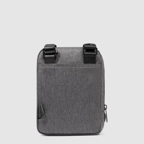 Piquadro Borsello con tasca anteriore porta IPAD Mini grigio CA3084BR2
