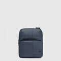 Piquadro borsello uomo in tessuto gommato impermeabile Blu  con RFID CA3084W129W