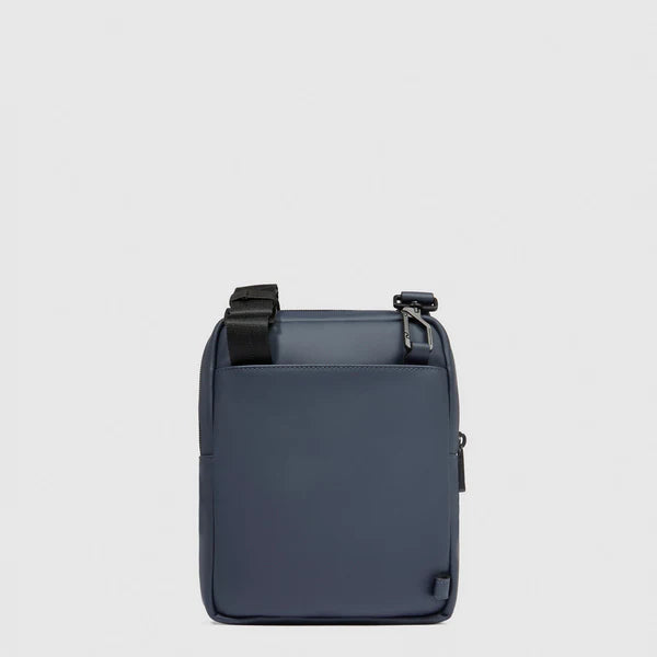 Piquadro borsello uomo in tessuto gommato impermeabile Blu  con RFID CA3084W129W