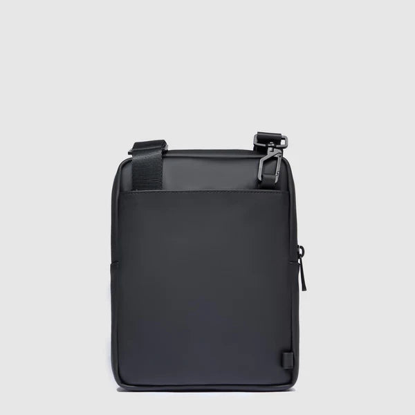 Piquadro borsello uomo in tessuto gommato impermeabile Nero con RFID CA3084W129W