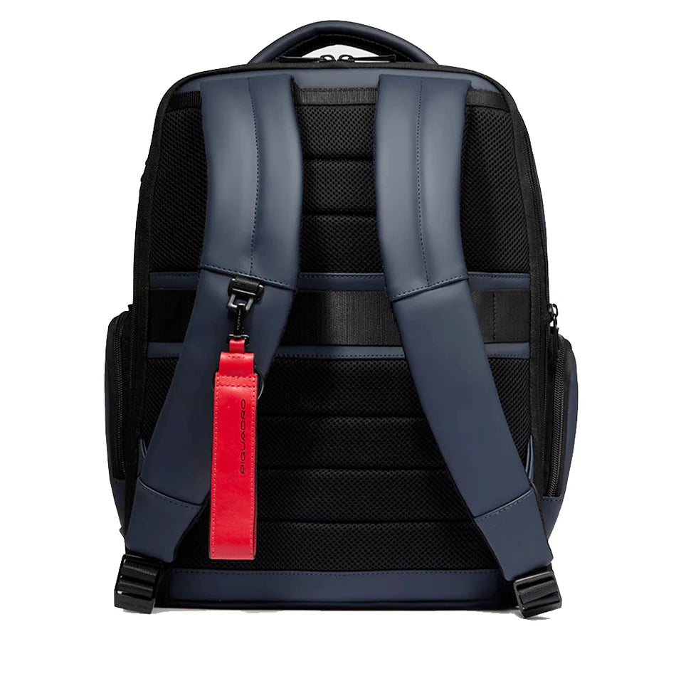 Piquadro Zaino Business fast-check Blu tessuto gommato CA6239W129W