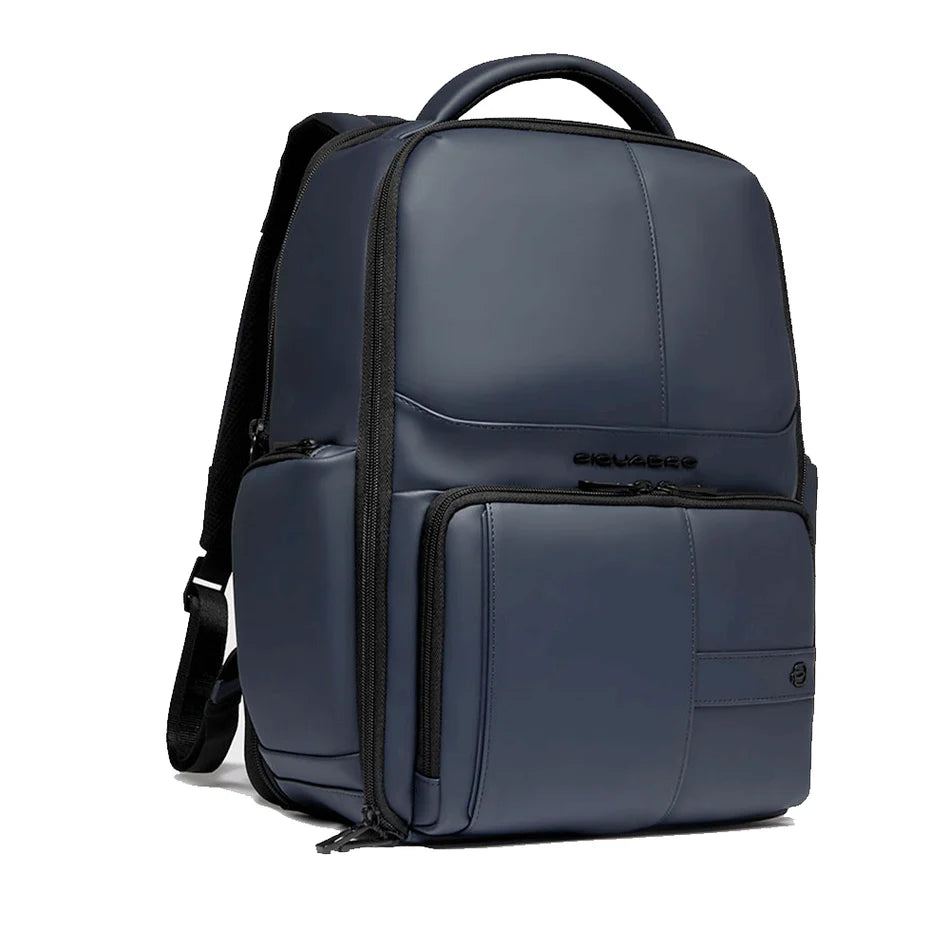 Piquadro Zaino Business fast-check Blu tessuto gommato CA6239W129W