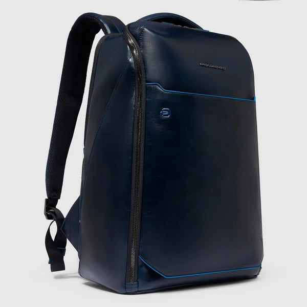 Piquadro Zaino porta pc linea Blue Square in pelle porta PC 15,6" Blu CA6593B2