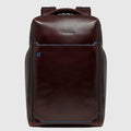 Piquadro Zaino porta pc linea Blue Square in pelle porta PC 15,6" testa moro CA6593B2