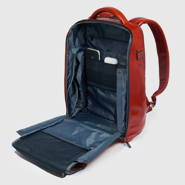 Piquadro Zaino porta pc linea Blue Square in pelle porta PC 15,6" Blu CA6593B2