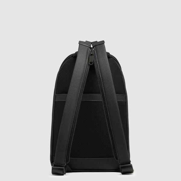 Piquadro Zaino monospalla in tessuto riciclato e pelle con RFID CA6934S143 N