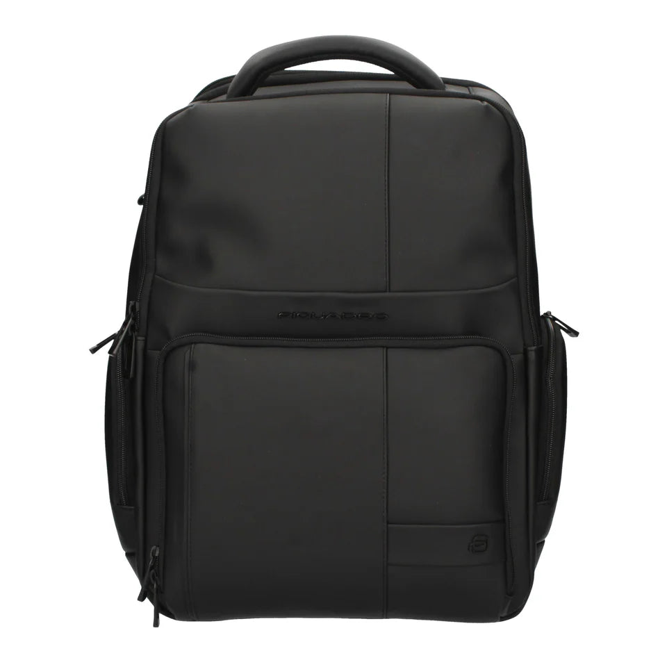 Piquadro Zaino Business fast-check Nero tessuto gommato CA6239W129W