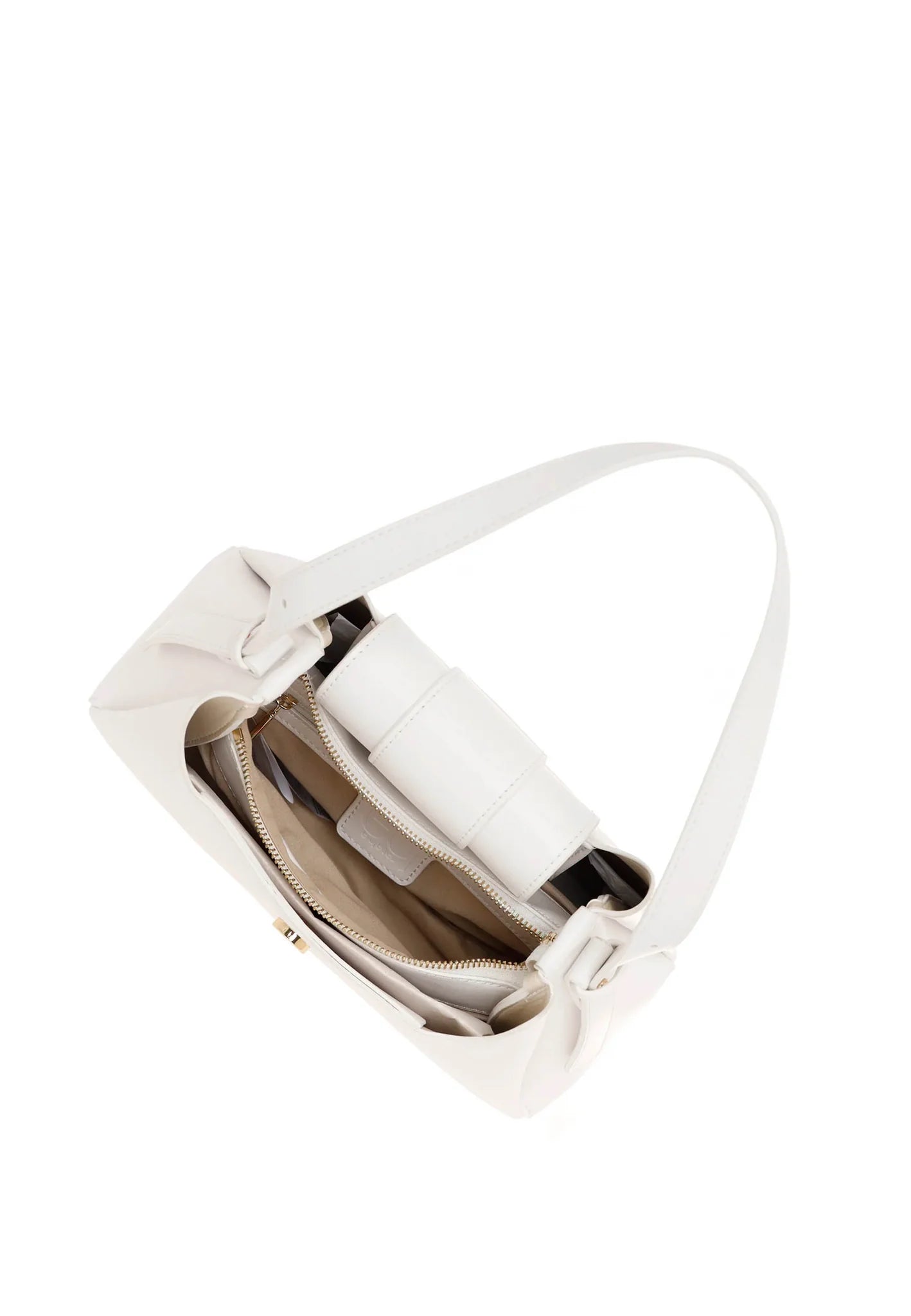 Byblos Radiance Borsa a Spalla con Tracolla Bianca BYBS74B01