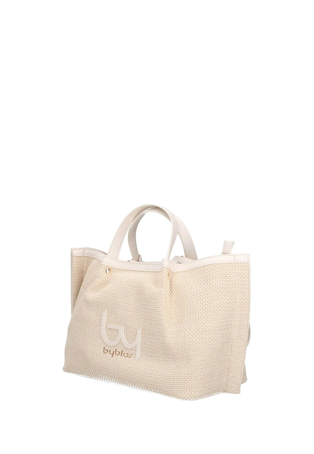 Byblos Seek Borsa A Mano con Tracolla Avorio BYBS88B01