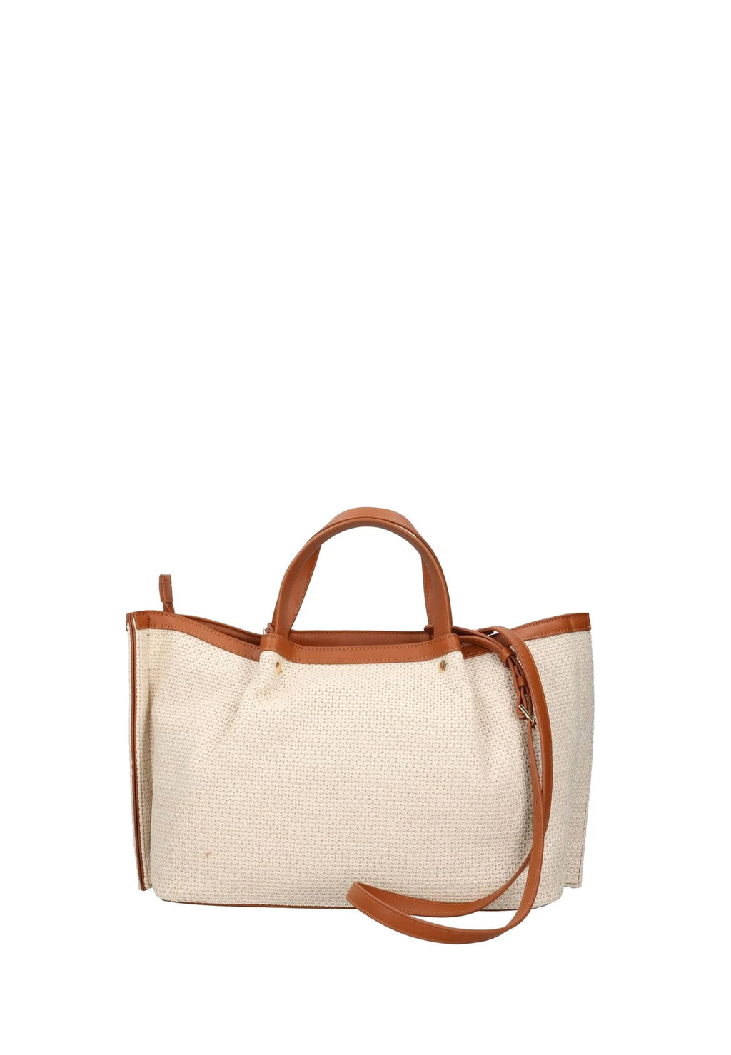 Byblos Seek Borsa A Mano con Tracolla Tan Beige BYBS88B01