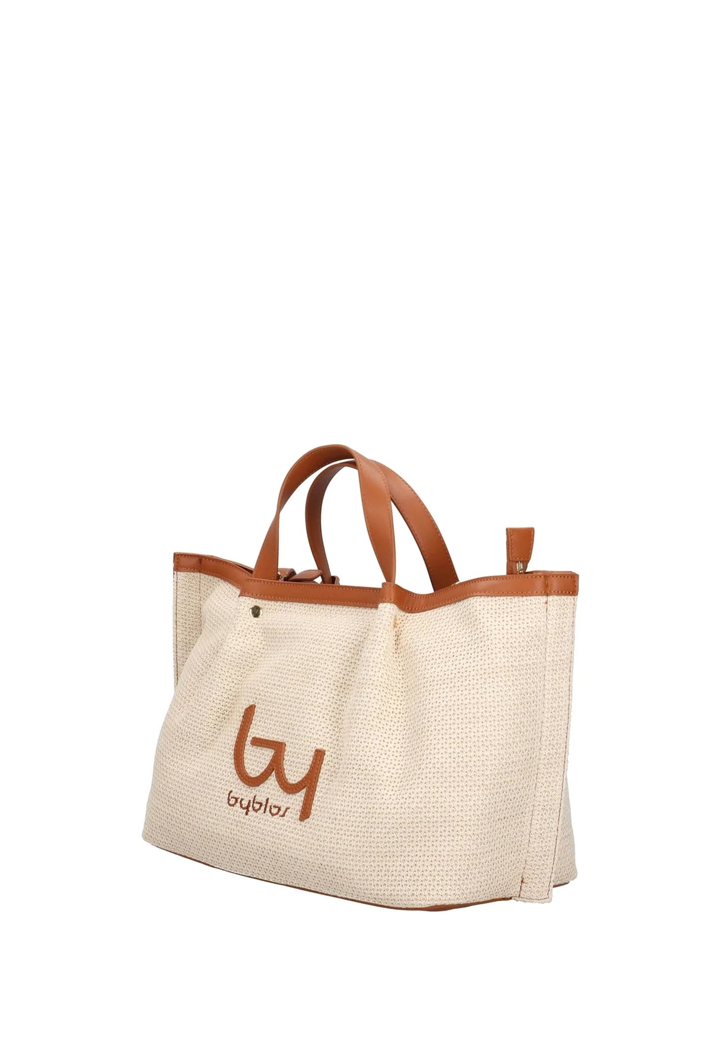 Byblos Seek Borsa A Mano con Tracolla Tan Beige BYBS88B01