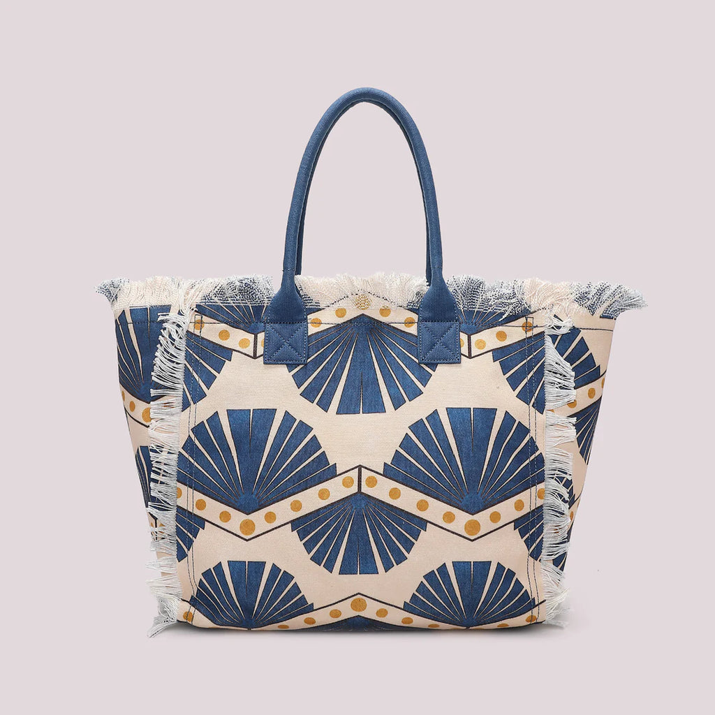 Mimi Muà Borsa Mare Grande Fantasia Blu M8-Y201391
