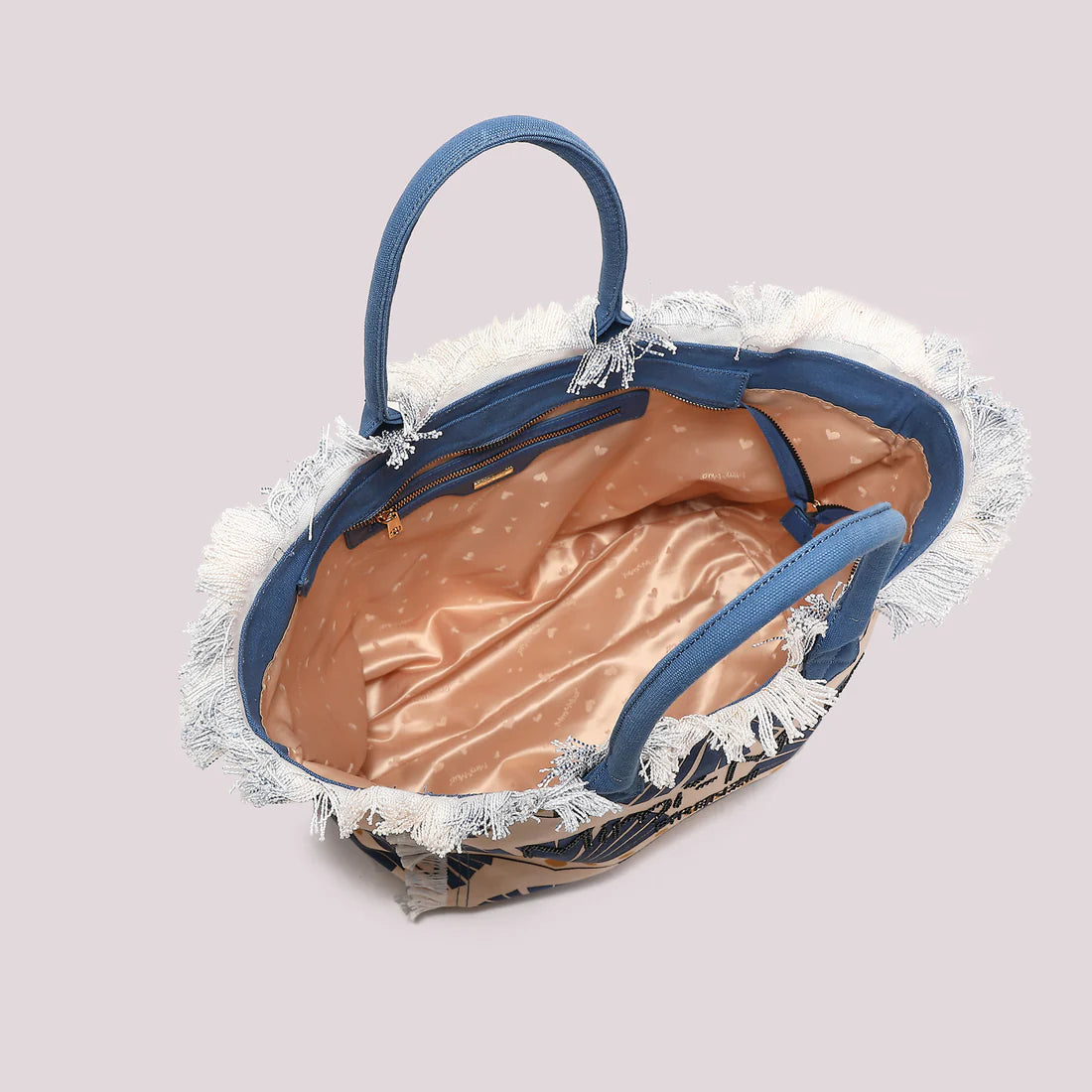 Mimi Muà Borsa Mare Grande Fantasia Ocra Beige  M8-Y201391