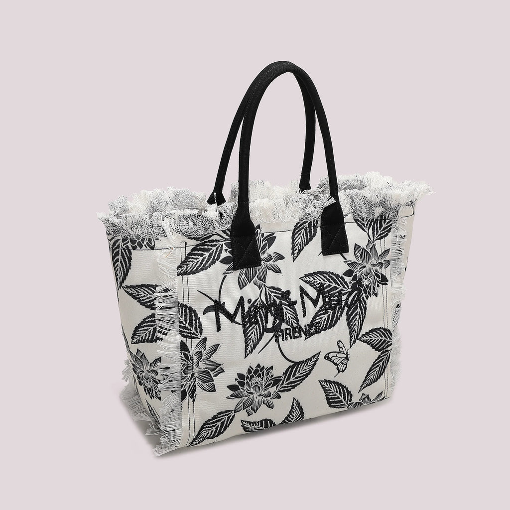 Mimi Muà Borsa Mare Grande Fantasia Nera M8-Y201391
