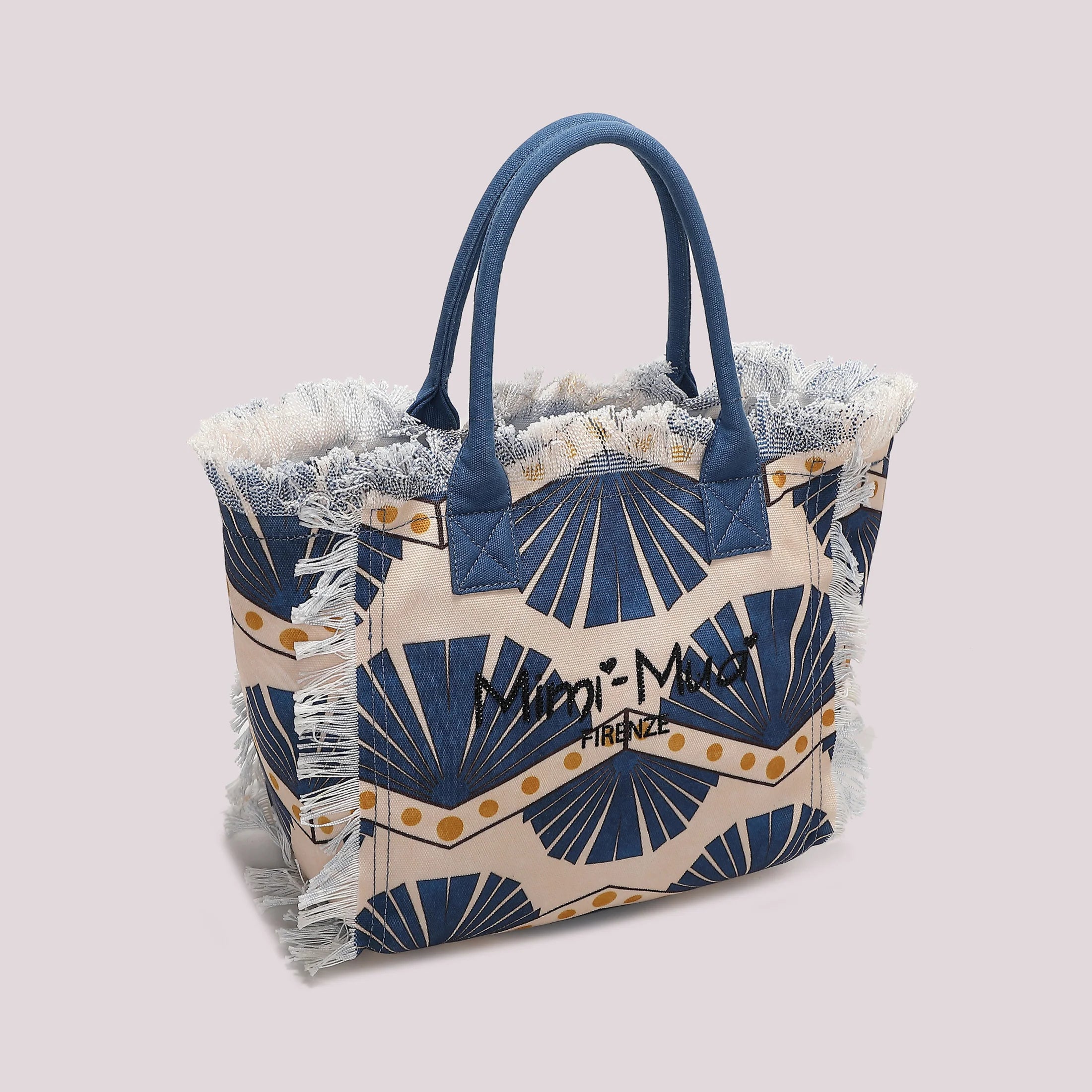 Mimi Muà Borsa Mare Piccola Fantasia Blu M8-Y201392