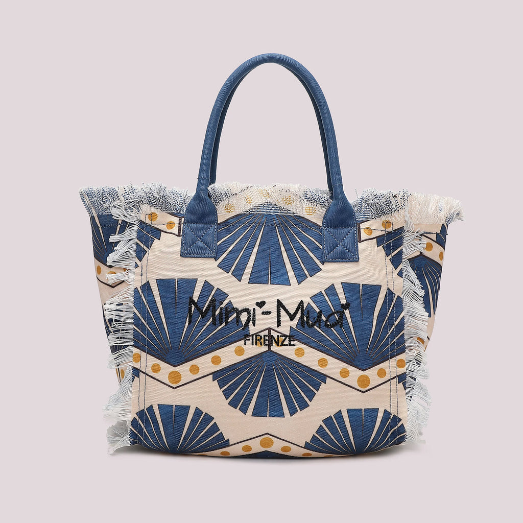 Mimi Muà Borsa Mare Piccola Fantasia Blu M8-Y201392
