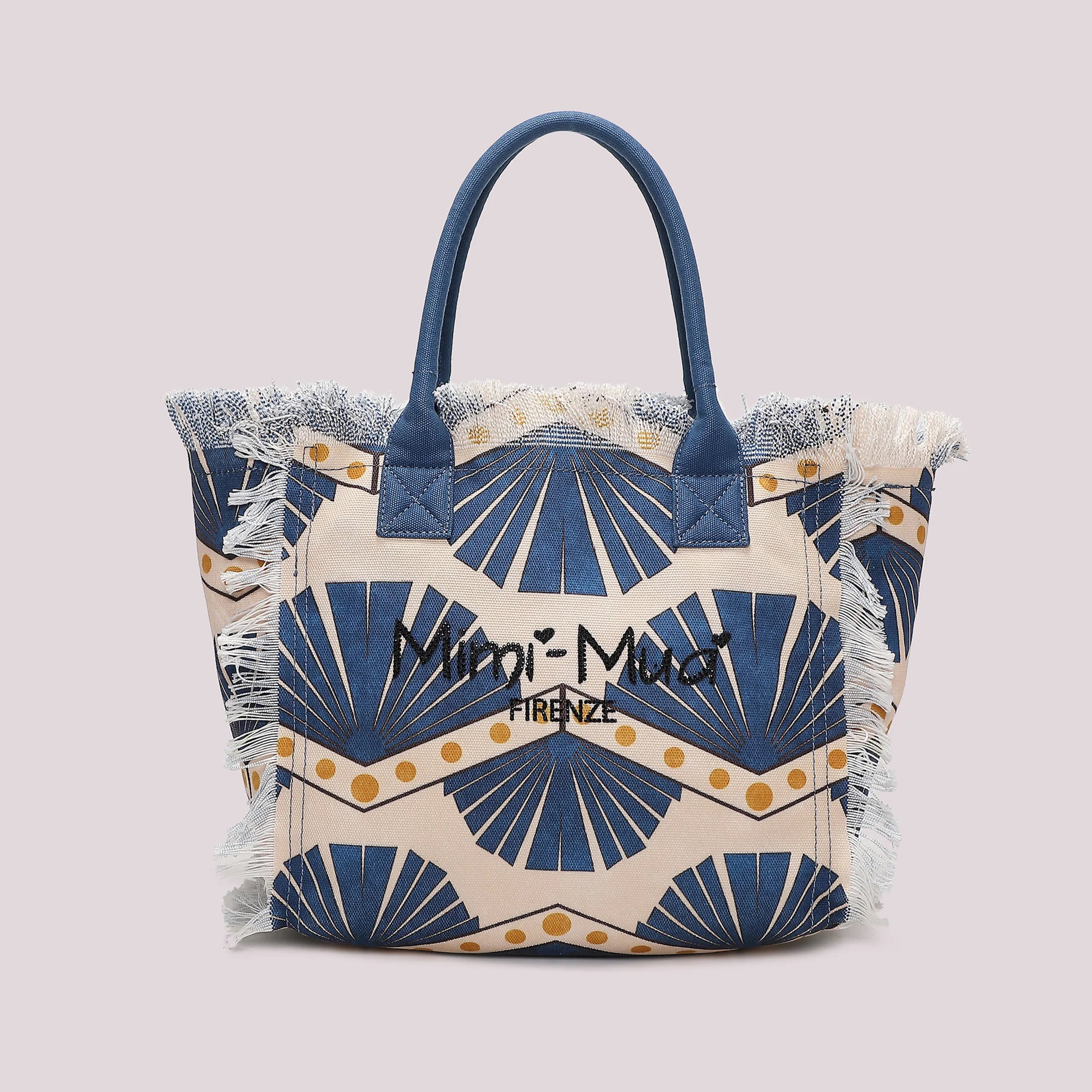 Mimi Muà Borsa Mare Piccola Fantasia Blu M8-Y201392