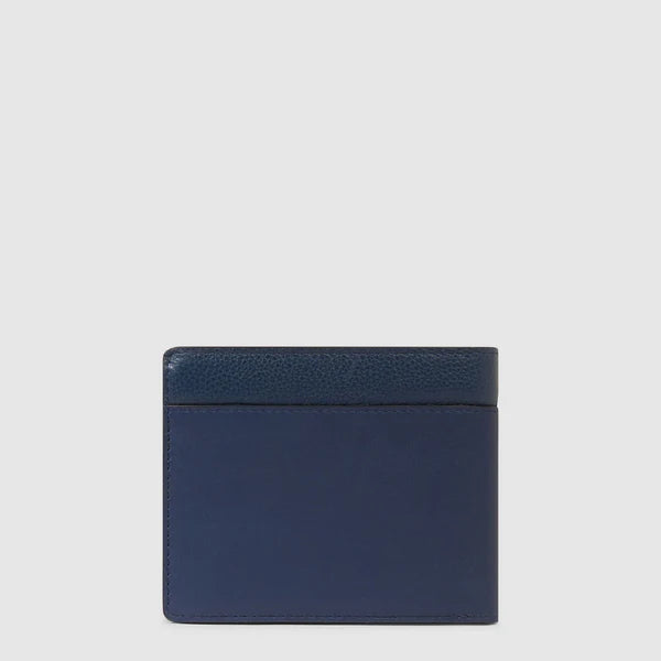 Piquadro Portafogli uomo Blu in pelle con porta documenti e RFID PU4518S142R