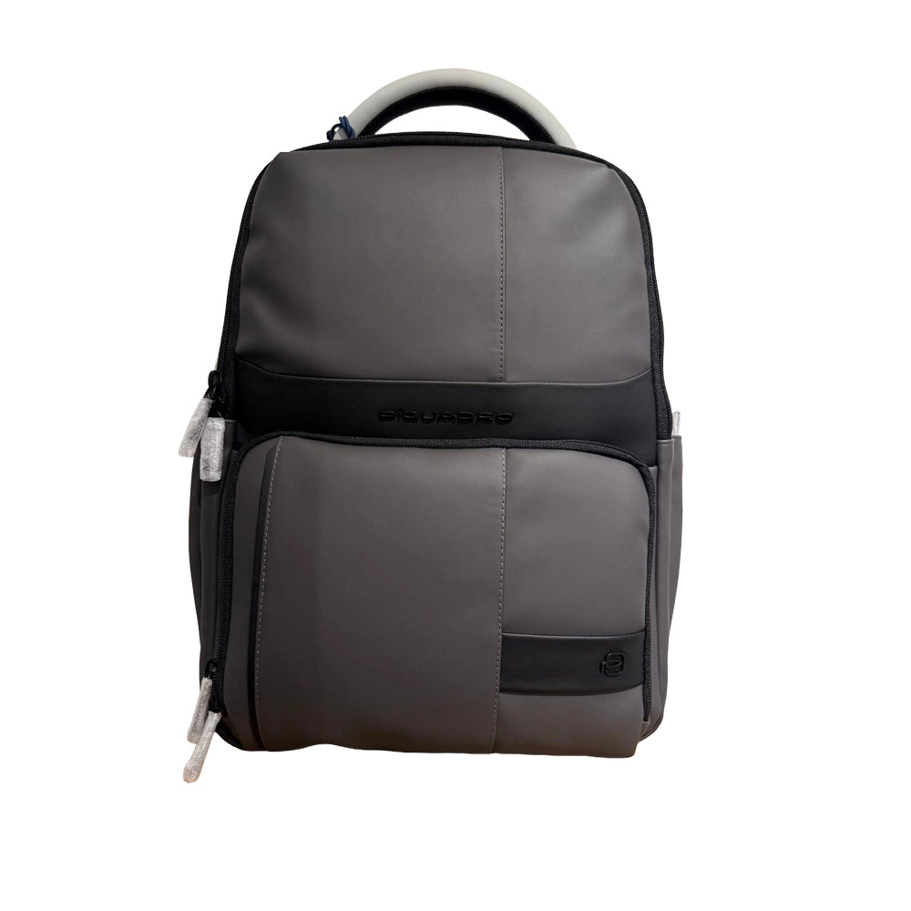 Piquadro Zaino porta Pc in Tessuto gommato Grigio Wollem CA6238W129W
