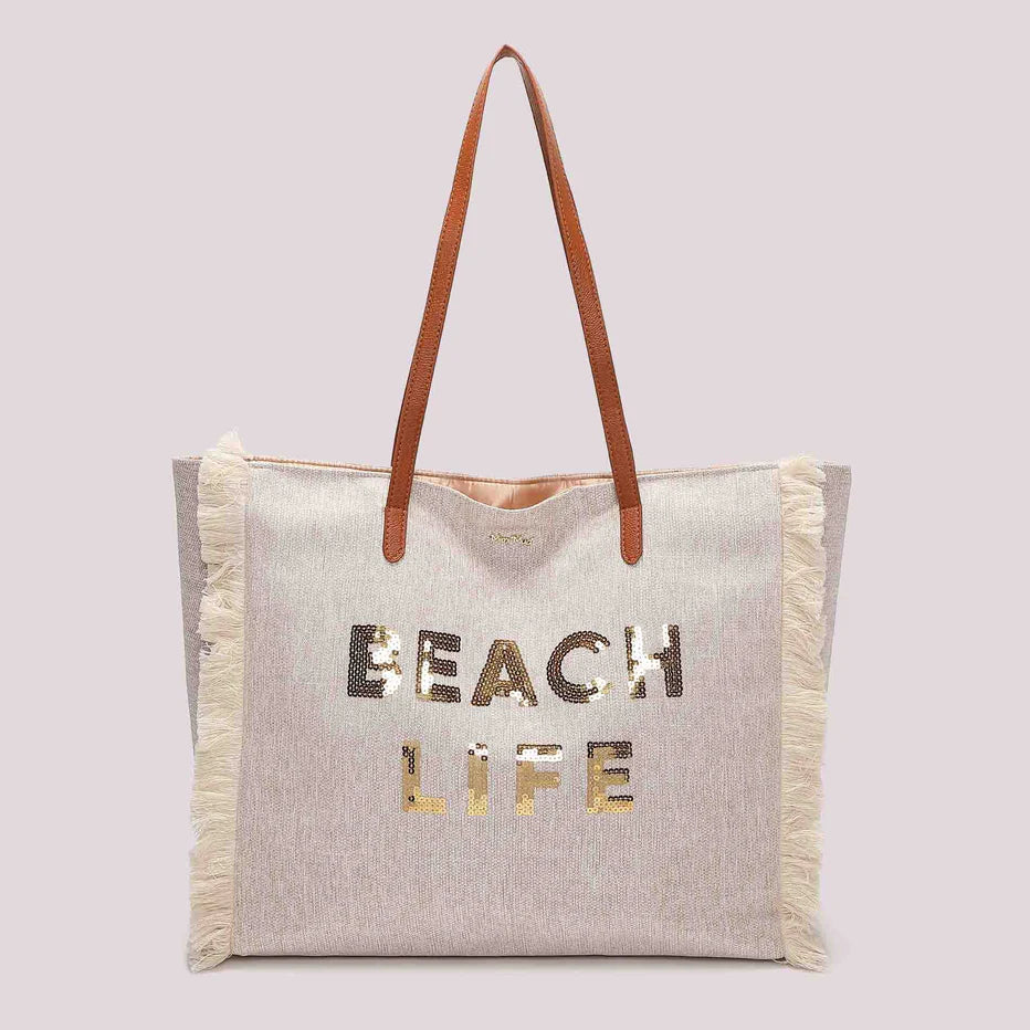 Mimi Muà Borsa Mare Beach Life Beige M8-X201480