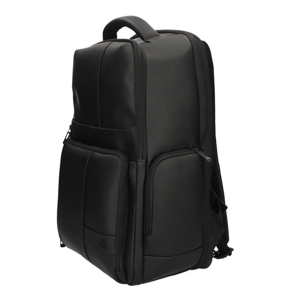 Piquadro Zaino Business fast-check Nero tessuto gommato CA6239W129W