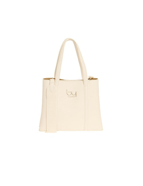 Byblos Freedom borsa a spalla Bianca con tracolla BYBS78B04