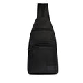 Piquadro Monospalla Porta iPad mini in Tessuto e Pelle Colore Nero linea Wollem CA6540W129