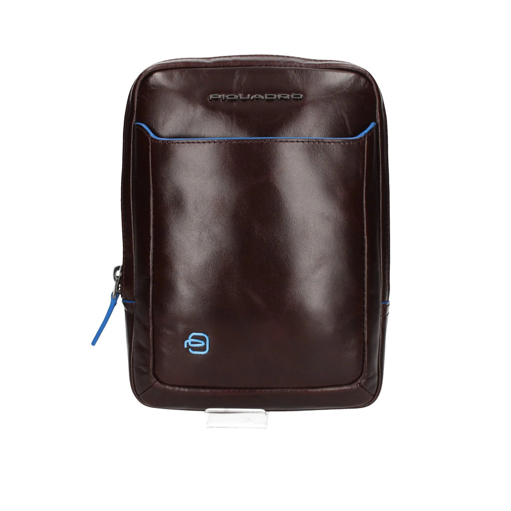 Piquadro Borsello in pelle Linea Blue Square testa moro CA3084B2