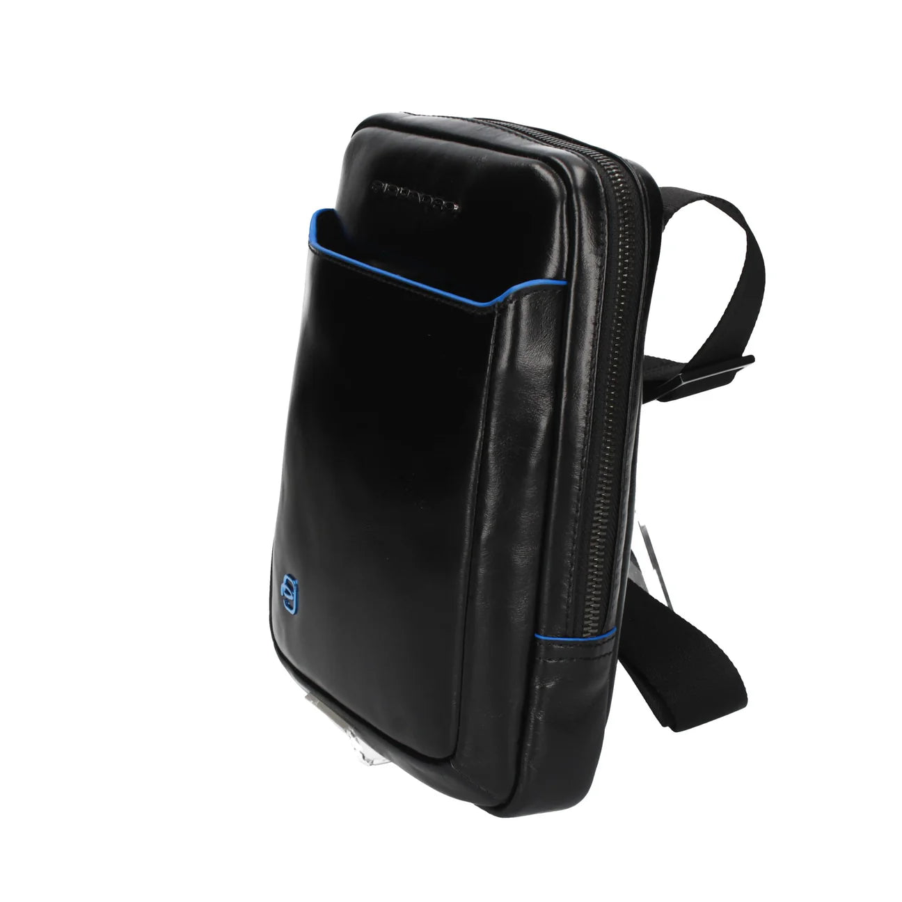 Piquadro Borsello Nero in pelle Linea Blue Square CA3084B2