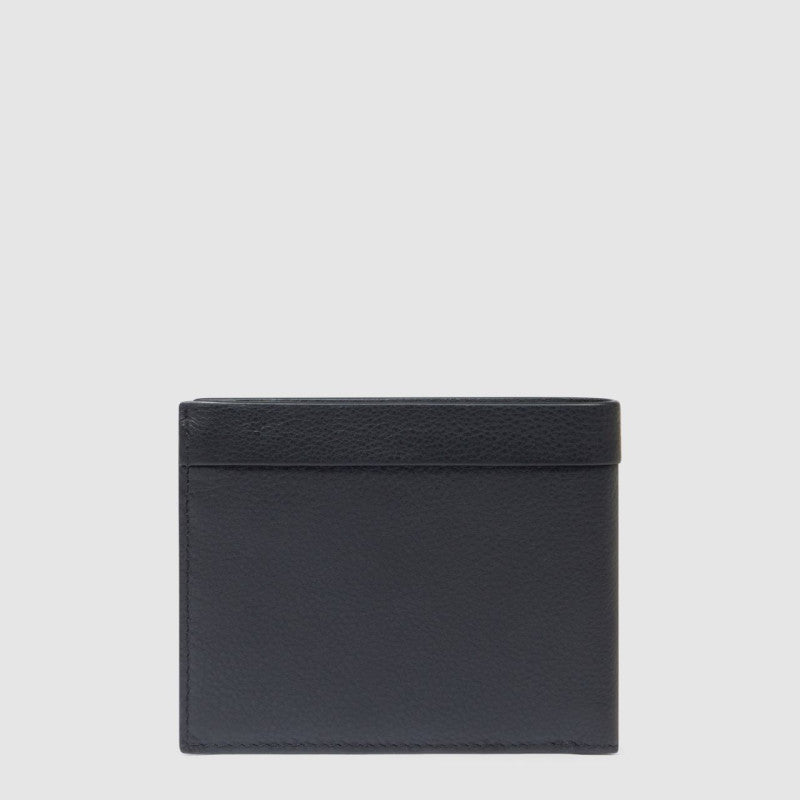 Piquadro Portafogli uomo Nero in pelle con portamonete con RFID PU4188W137R