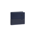 Piquadro Portafoglio con portamonete in pelle e tessuto Blu  PU4188W138R