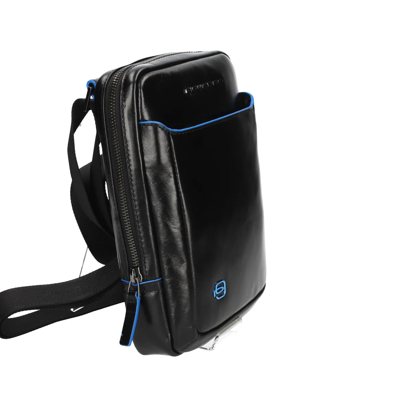 Piquadro Borsello Nero in pelle Linea Blue Square CA3084B2